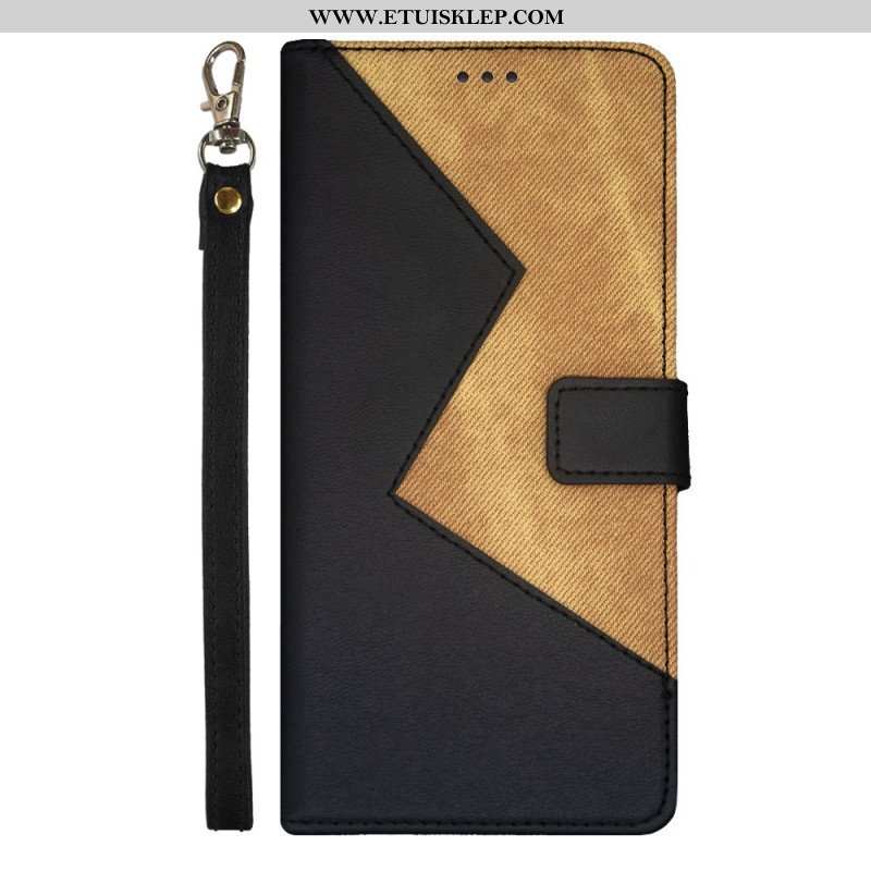 Etui Folio do Poco X5 5G Dwukolorowy Idewei